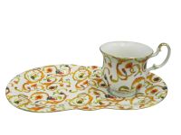 Сервиз чайный для завтрака из 2 предметов Росписной узор 28120815-0793 LEANDER