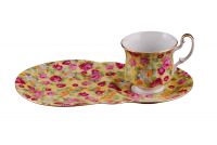 Сервиз чайный для завтрака из 2 предметов Розы 28120815-0977 LEANDER