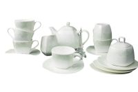 Чайный сервиз Ингрид на 6 персон, 15 предметов, костяной фарфор, АККУ