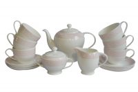 Чайный сервиз АККУ Дионис-Джеральдин из костяного фарфора на 6 персон 15 предметов