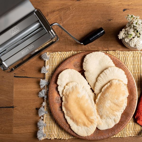 Лапшерезка - тестораскатка ручная Marcato Classic ATLAS 150 SLIDER AT-150-ROL-SLD