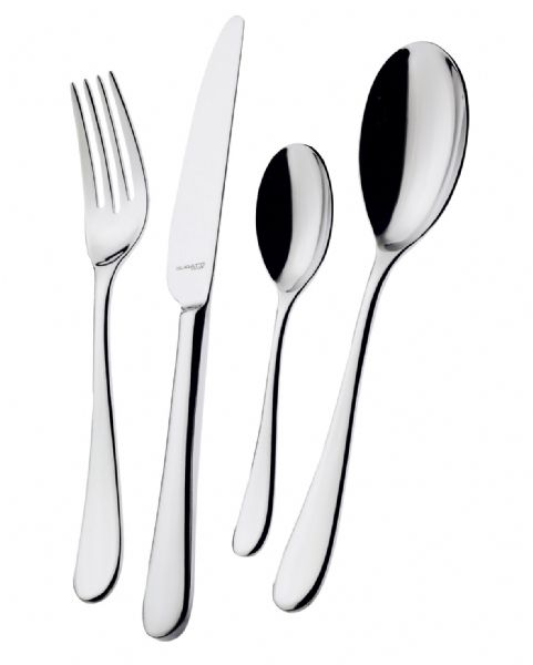 Набор из 24 столовых приборов SIENA в упаковке Gallery Compact на 6 персон BUGATTI