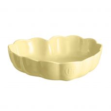 Форма для выпечки 'Сердце' с волнистыми бортами 26.5 см, ваниль, Мадлен Emile Henry