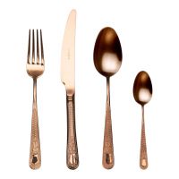 Набор столовых приборов GUEL COPPER HERDMAR, нержавеющая сталь 18/10, цвет медный, 24 предмета