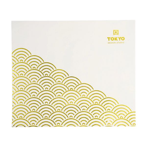 Набор кружек Nippon White Gold 4 шт, 8.5x10.2 см, 340 мл,фарфор TOKYO DESIGN
