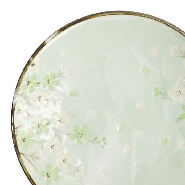 Чаша Green Cosmos 22.7x3.1 см, керамика TOKYO DESIGN