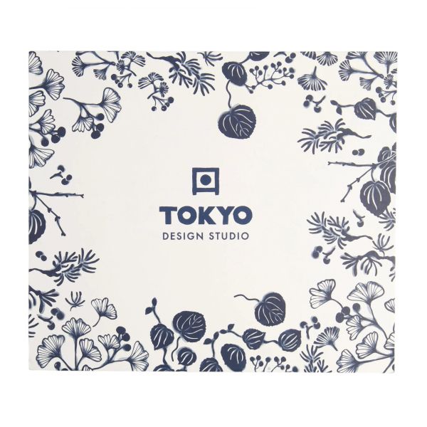 Набор кружек Flora Japonica 4 шт, 8.5x10.2 см, 340 мл, фарфор TOKYO DESIGN
