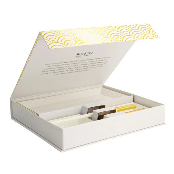 Набор для суши Nippon White Gold, 6 предметов, фарфор TOKYO DESIGN
