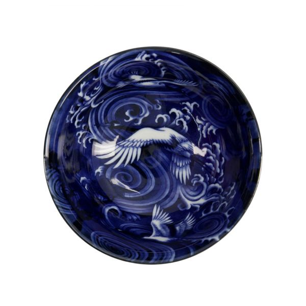 Чаша Japonism Crane 14.7x6,9 см, 500 мл, фарфор TOKYO DESIGN