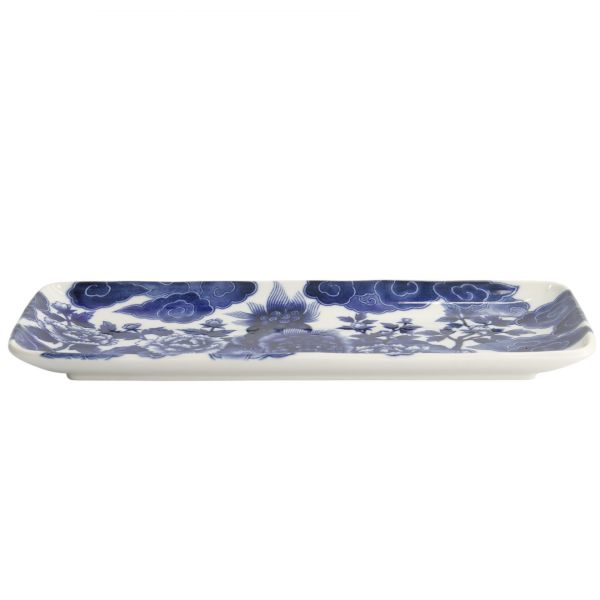 Тарелка Japonism Lion 28.5x14x2.5 см, фарфор TOKYO DESIGN
