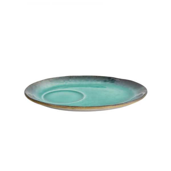 Тарелка Yamasaku Turquoise 18x14x2 см, , керамика TOKYO DESIGN
