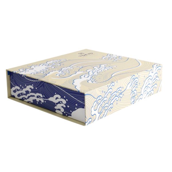Набор для суши 6 предметов Kawaii Hokusai, фарфор TOKYO DESIGN
