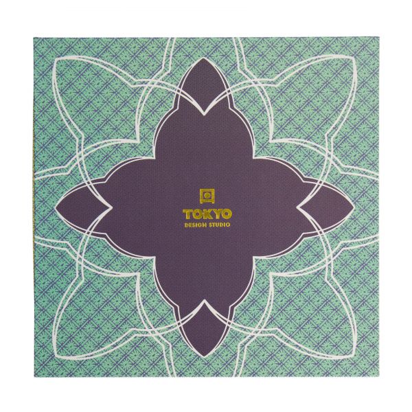 Набор Lily Flower 4 тарелки 26x3 см, фарфор TOKYO DESIGN
