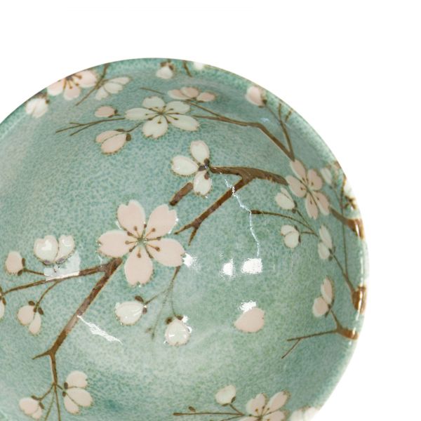 Чаша Fujisakura Green 12x6.4 см, 300 мл, фарфор TOKYO DESIGN
