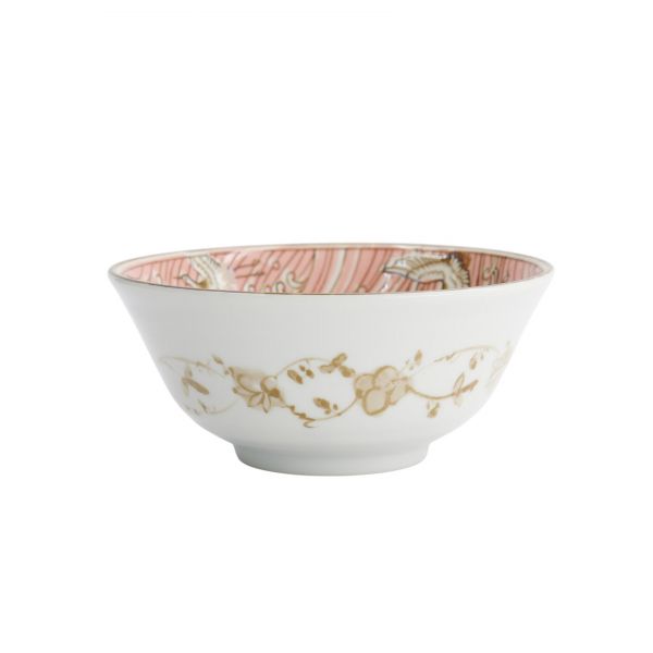 Чаша Crane Pink 15.2x6.7 см, 500 мл, фарфор TOKYO DESIGN
