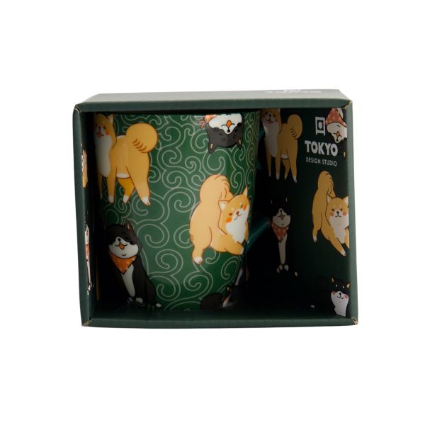 Кружка Kawaii Shiba 8.5x10.2 см, 340 мл, фарфор TOKYO DESIGN