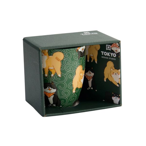 Кружка Kawaii Shiba 8.5x10.2 см, 340 мл, фарфор TOKYO DESIGN