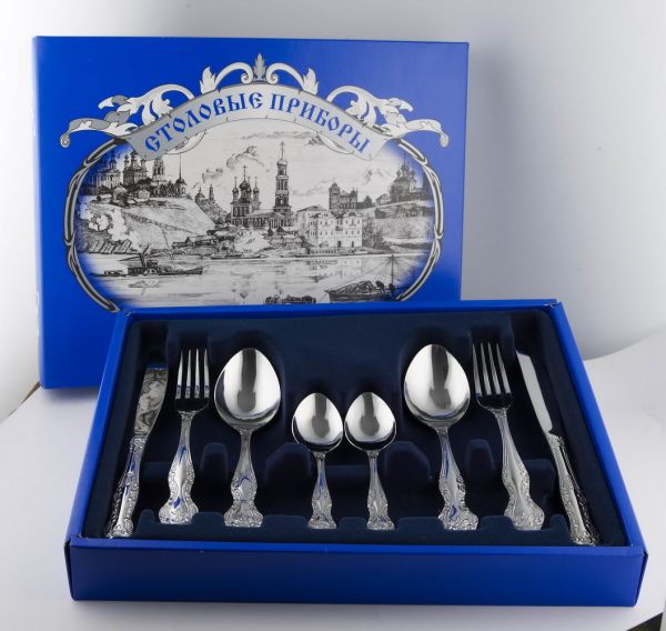 Набор столовых приборов 24 предмета М-3 'Тройка' 