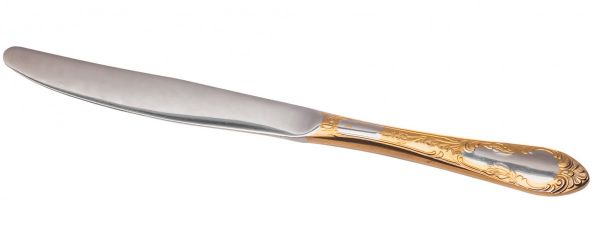 Нож столовый цельнометаллический М-18 'Посольский' с покрытием ЛНТП 