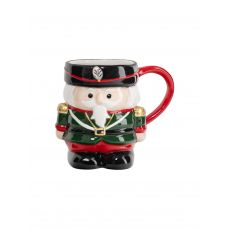 Кружка 440 мл, доломитовая керамика, Щелкунчик, Nutcracker ANNA LAFARG