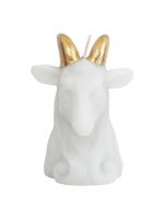 Свеча 10 см, молочно-золотистая, Козел, Goat ANNA LAFARG