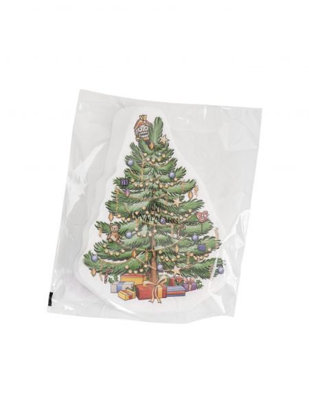 Салфетки бумажные, 25х32 см, 20 шт, фигурные, белые, Елка с подарками, New Year