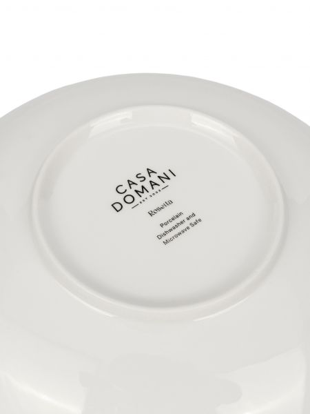 Салатник 28 см, фарфор, бело-синий, Rosetta Casa Domani