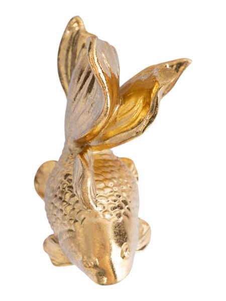 Статуэтка 15х8х10 см, полирезин, золотистая, Рыбка, Sea ANNA LAFARG
