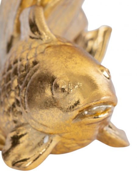Статуэтка 15х8х10 см, полирезин, золотистая, Рыбка, Sea ANNA LAFARG
