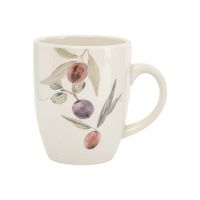 Кружка 330 мл, керамика, белая, Сливы, Plum Orchard ANNA LAFARG