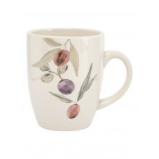 Кружка 330 мл, керамика, белая, Сливы, Plum Orchard ANNA LAFARG