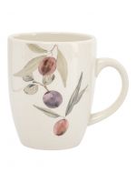 Кружка 330 мл, керамика, белая, Сливы, Plum Orchard ANNA LAFARG