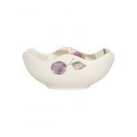 Салатник 16 см, 450 мл, керамика, белый, Сливы, Plum Orchard ANNA LAFARG