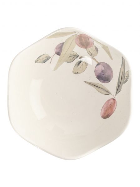 Салатник 16 см, 450 мл, керамика, белый, Сливы, Plum Orchard ANNA LAFARG