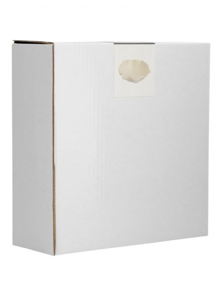 Салатник 19х18 см, 420 мл, керамика, молочный, Мятый эффект, Barkhan ANNA LAFARG
