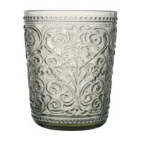 Стакан 10 см, 320 мл, стекло, зеленый, Folklore ANNA LAFARG