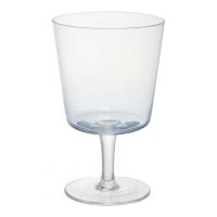 Бокал-кубок для вина 320 мл, стекло, голубой, Soul ANNA LAFARG