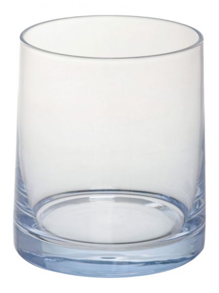 Стакан 9 см, 320 мл, стекло, голубой, Soul ANNA LAFARG
