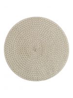 Салфетка под приборы 38 см, целлюлоза, круглая, зеленая, Matera ANNA LAFARG