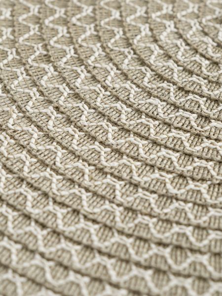 Салфетка под приборы 38 см, целлюлоза, круглая, зеленая, Matera ANNA LAFARG
