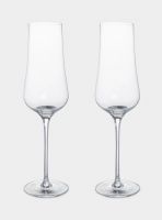 Бокал для шампанского 250 мл, 2 шт, кристальное стекло, Rodengo ANNA LAFARG