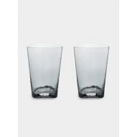 Стакан 400 мл, 2 шт, стекло, серый, Nocturne ANNA LAFARG