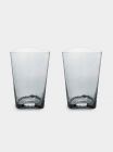 Стакан 400 мл, 2 шт, стекло, серый, Nocturne ANNA LAFARG