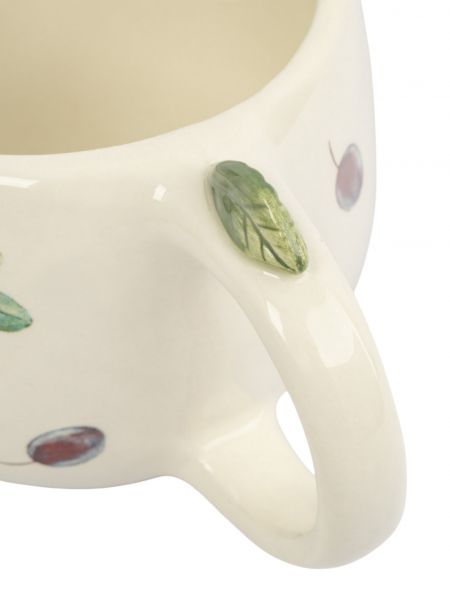 Кружка 420 мл, керамика, белая, Сливы, Plum Orchard