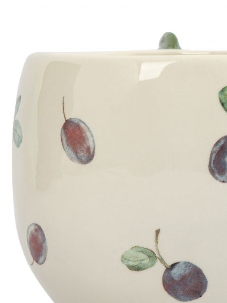 Кружка 420 мл, керамика, белая, Сливы, Plum Orchard
