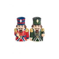 Набор для соли и перца, 7 см, керамика D, Щелкунчики, Nutcracker