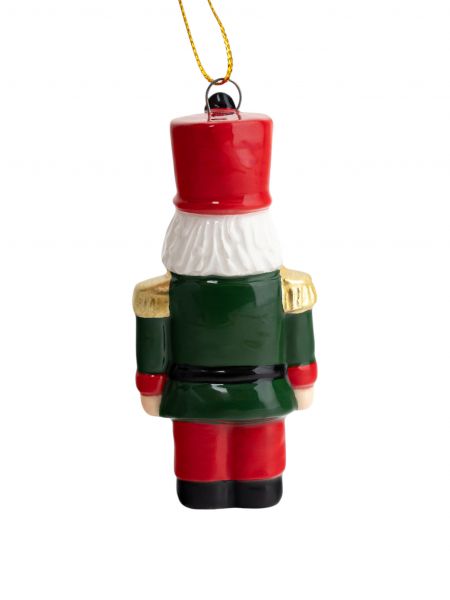 Игрушка елочная, 8 см, керамика D, Щелкунчик, Nutcracker