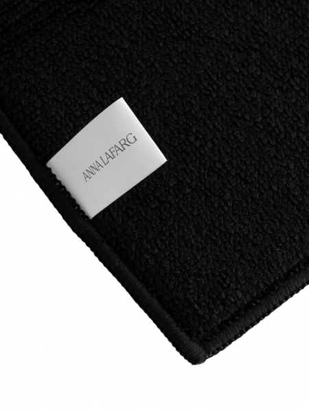 Коврик для сушки посуды 30x40 см, полиэстер, черный, Dry black ANNA LAFARG
