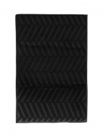 Коврик для сушки посуды 25x40 см, полиэстер, черный, Dry black ANNA LAFARG
