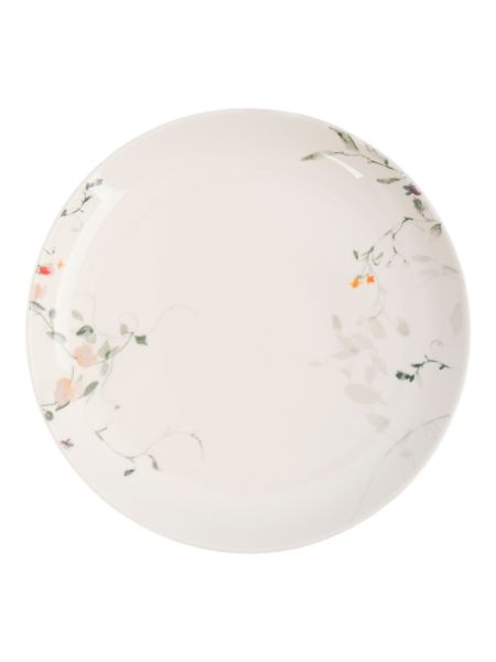Сервиз обеденный на 6 персон, 19 предметов, фарфор, белый, Цветы и листья, Primrose ANNA LAFARG